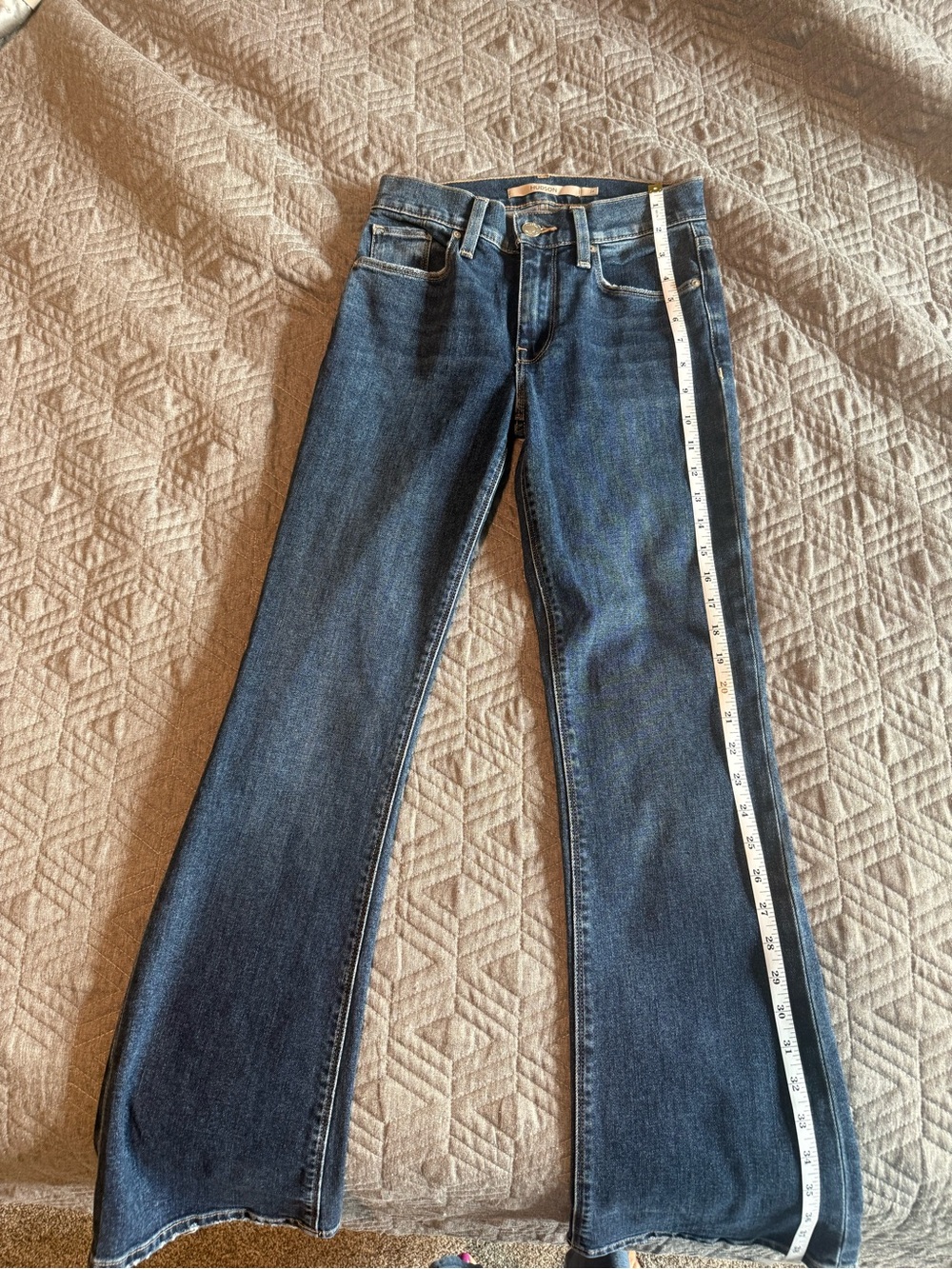 Hudson Jeans Women's Dark Indigo Flare Jeans